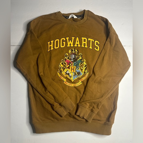 H&M Harry Potter Howarts Kids Crew Neck Sweater Large 12/14 - Picture 1 of 4